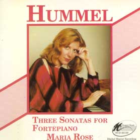 Hummel: Three Sonatas for Fortepiano